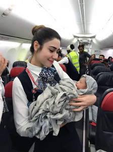 baby girl born mid air on turkish airlines flight baby girl born mid air on turkish airlines flight