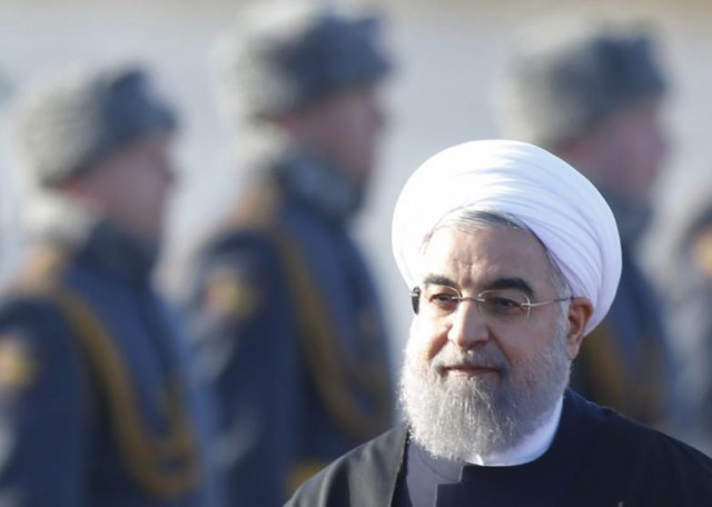 iranian president hassan rouhani inspects the honour guard during a welcoming ceremony upon his arrival at vnukovo international airport in moscow russia march 27 2017 photo reuters iranian president hassan rouhani inspects the honour guard during a welcoming ceremony upon his arrival at vnukovo international airport in moscow russia march 27 2017 photo reuters