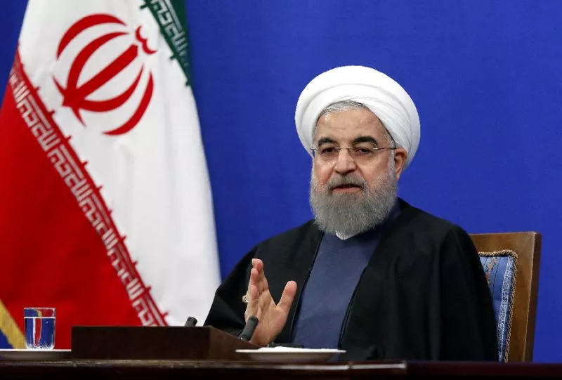 iranian president hassan rouhani gives a press conference in the capital tehran on april 10 2017 photo afp iranian president hassan rouhani gives a press conference in the capital tehran on april 10 2017 photo afp