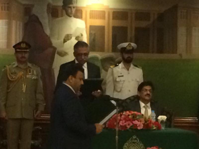 sindh cabinet gets another minister sindh cabinet gets another minister