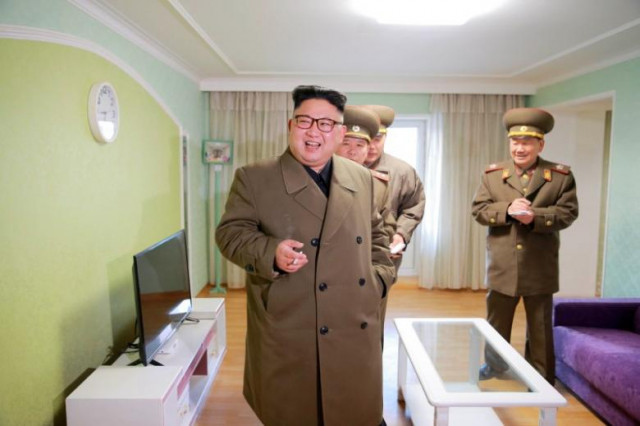 north korean leader kim jong un provides field guidance at a construction site of ryomyong street in this undated picture provided by kcna in pyongyang photo reuters north korean leader kim jong un provides field guidance at a construction site of ryomyong street in this undated picture provided by kcna in pyongyang photo reuters
