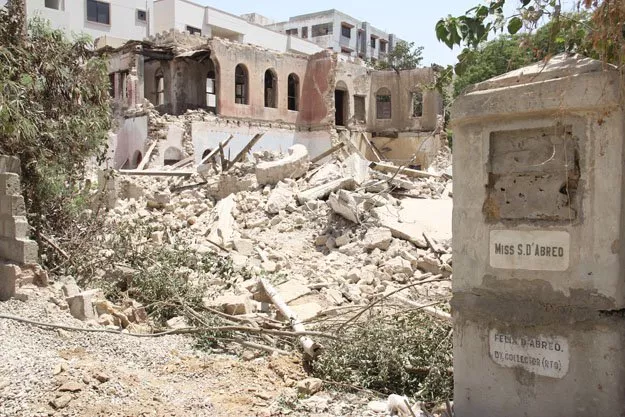 the residence of the school 039 s founder sybil d 039 abreo has been reduced to rubble photo ayesha mir express the residence of the school 039 s founder sybil d 039 abreo has been reduced to rubble photo ayesha mir express
