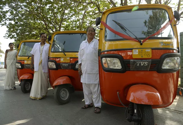 this photo taken on march 20 2017 shows female indian rickshaw drivers posing for a picture ahead of their vehicle registration process in mumbai they are one of mumbai 039 s first female auto drivers to make use of a government scheme aimed at empowering women photo afp this photo taken on march 20 2017 shows female indian rickshaw drivers posing for a picture ahead of their vehicle registration process in mumbai they are one of mumbai 039 s first female auto drivers to make use of a government scheme aimed at empowering women photo afp