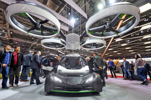 the aircraft manufacturer foresees its concept to become an on demand transportation network photo afp the aircraft manufacturer foresees its concept to become an on demand transportation network photo afp