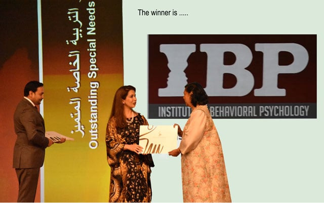 institute of behavioural psychology managing director habiba habib receiving princess haya award for institutional excellence amp outstanding special needs centre from princess haya bint al hussein wife of ruler of dubai sheikh mohammed bin rashid al maktoum on tuesday april 11 2017 photo publicity institute of behavioural psychology managing director habiba habib receiving princess haya award for institutional excellence amp outstanding special needs centre from princess haya bint al hussein wife of ruler of dubai sheikh mohammed bin rashid al maktoum on tuesday april 11 2017 photo publicity