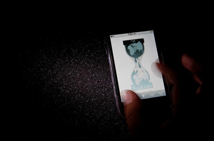 the logo of the wikileaks website is pictured on a smartphone in this picture illustration taken in tokyo november 29 2010 photo reuters file