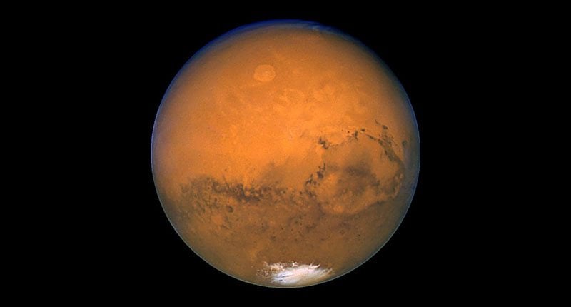 the planet mars photo afp