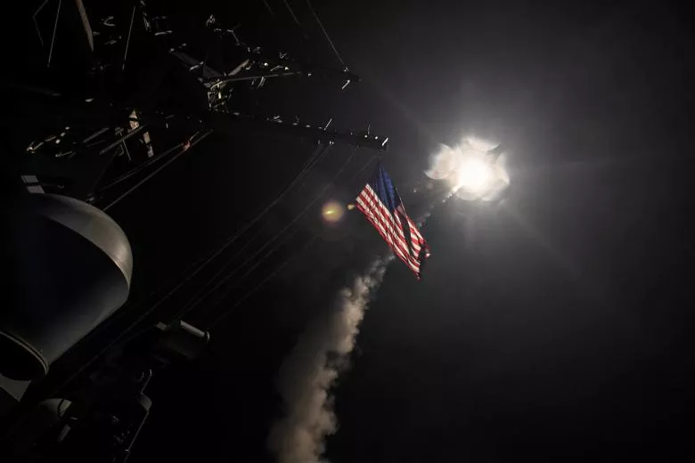 file photo u s navy guided missile destroyer uss porter ddg 78 conducts strike operations while in the mediterranean sea which u s defense department said was a part of cruise missile strike against syria on april 7 2017 ford williams courtesy u s navy photo reuters file photo u s navy guided missile destroyer uss porter ddg 78 conducts strike operations while in the mediterranean sea which u s defense department said was a part of cruise missile strike against syria on april 7 2017 ford williams courtesy u s navy photo reuters