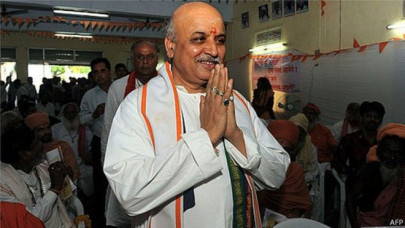 hindu hardliner calls for bombing pakistan to secure jadhav s release hindu hardliner calls for bombing pakistan to secure jadhav s release