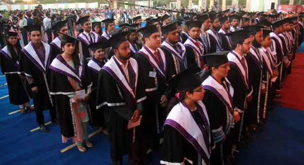 1 961 degrees were awarded to students of nine faculties in which there are 52 departments and 19 research centres photo athar khan express 1 961 degrees were awarded to students of nine faculties in which there are 52 departments and 19 research centres photo athar khan express