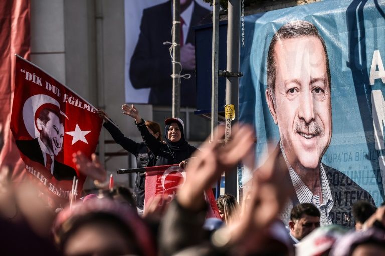 the turkish referendum takes place under a state of emergency that has been in place since last summer 039 s failed coup photo afp