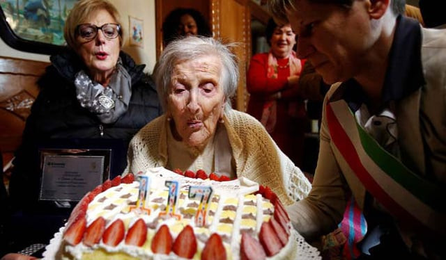 emma morano born on november 29 1899 died at her home in verbania in northern italy photo via twitter emma morano born on november 29 1899 died at her home in verbania in northern italy photo via twitter