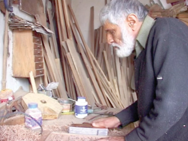 woodcarver abdur rashid and his walnut woodworks photo express