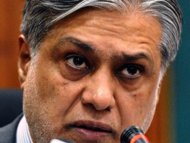 finance minister ishaq dar photo afp file