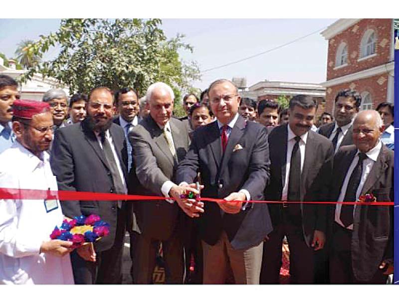 lhc chief justice mansoor ali shah inaugurates work on a library dedicated to sc ex justice fazal karim photo express