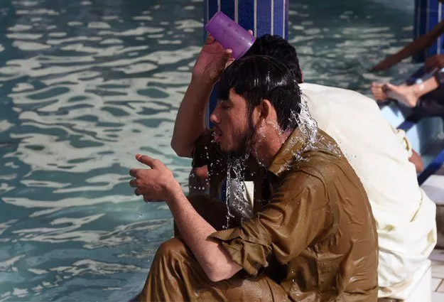 unusually high number of patients visiting hospitals with heat related complaints photo afp file unusually high number of patients visiting hospitals with heat related complaints photo afp file