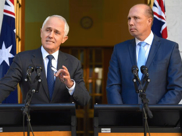 australia 039 s prime minister malcolm turnbull speaks as immigration minister peter dutton listens on during a media conference at parliament house in canberra australia april 18 2017 photo reuters australia 039 s prime minister malcolm turnbull speaks as immigration minister peter dutton listens on during a media conference at parliament house in canberra australia april 18 2017 photo reuters