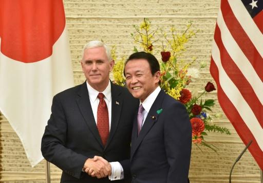 pence says new us japan talks could lead to trade deal photo afp