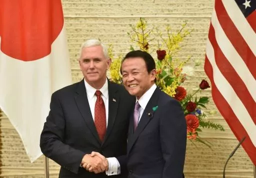pence says new us japan talks could lead to trade deal photo afp pence says new us japan talks could lead to trade deal photo afp