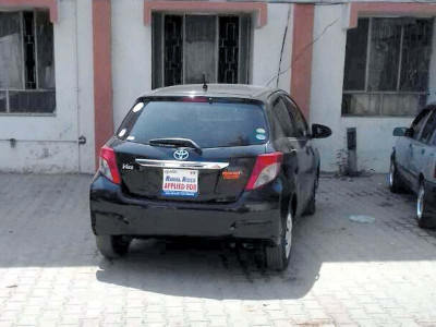 excise officials using unauthorised number plates
