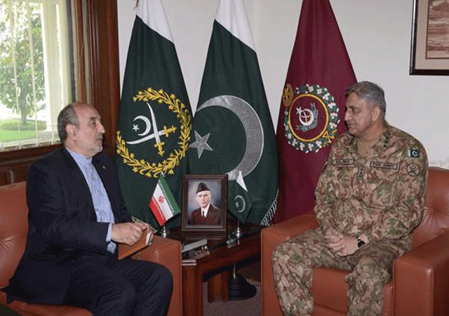 according to the ispr the two discussed the evolving regional security matrix and other issues of mutual interest photo ispr