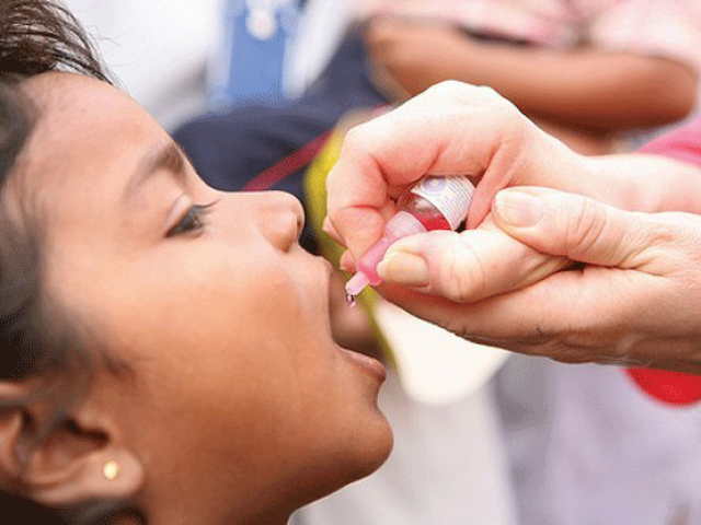 at least 700 000 children under five years of age were administered anti polio drops in the region photo reuters file