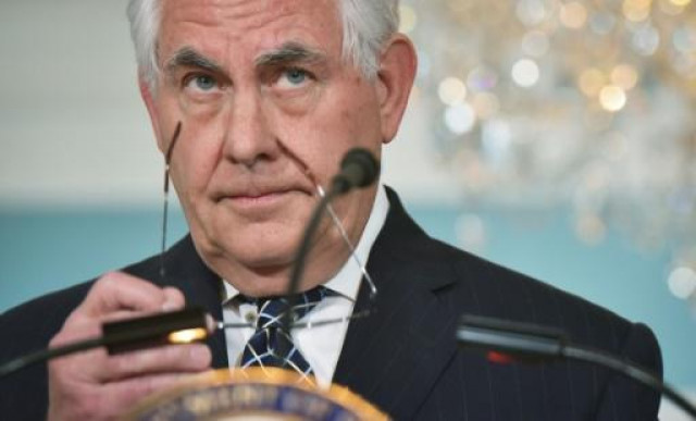 us secretary of state rex tillerson photo afp us secretary of state rex tillerson photo afp