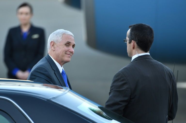 us vice president mike pence will visit the largest mosque in the world 039 s most populous muslim majority nation indonesia a symbolic gesture for the deputy in an administration accused of stoking islamophobia photo afp