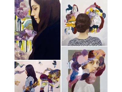 on canvas natural growth inspires epiphany exhibition