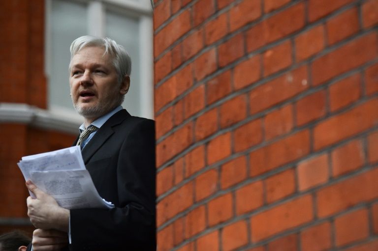 wikileaks founder julian assange has been holed up at the ecuadoran embassy in london since 2012 trying to avoid extradition to sweden where he faces a rape allegation that he denies photo afp