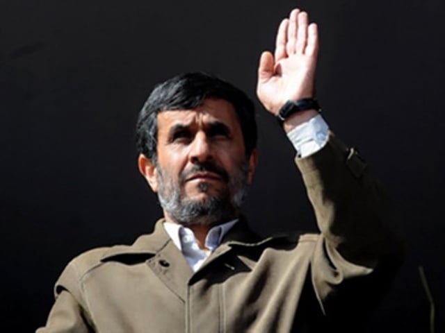 ahmadinejad shocked everyone by registering as a candidate last week against the advice of supreme leader ayatollah ali khamenei    a move which many described as political suicide photo afp