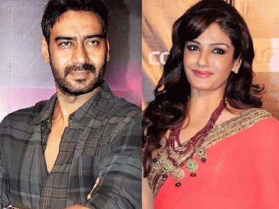 throwback when ajay devgn asked raveena to visit a shrink throwback when ajay devgn asked raveena to visit a shrink