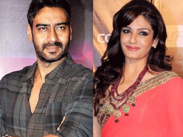 throwback when ajay devgn asked raveena to visit a shrink
