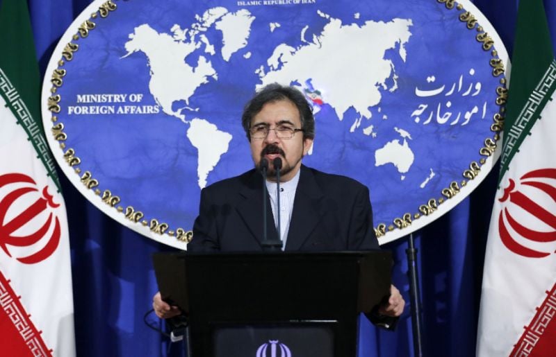 iranian foreign ministry spokeperson bahram ghasemi photo afp