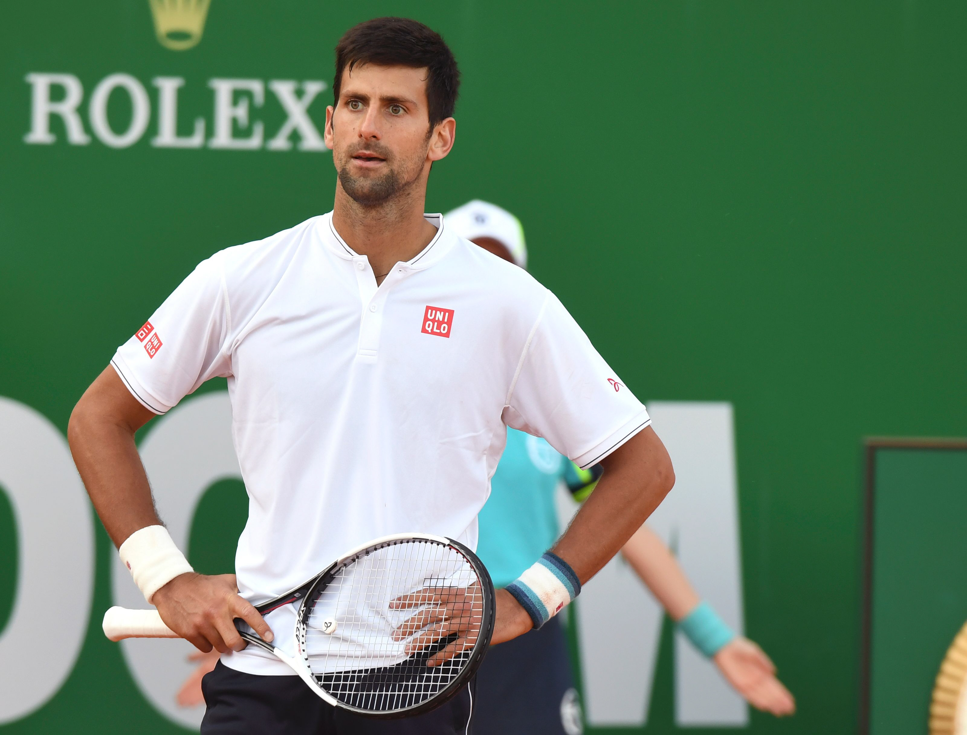 upset the serb saved four match points but slumped to his first loss to goffin after five successive wins on a fifth match point photo afp