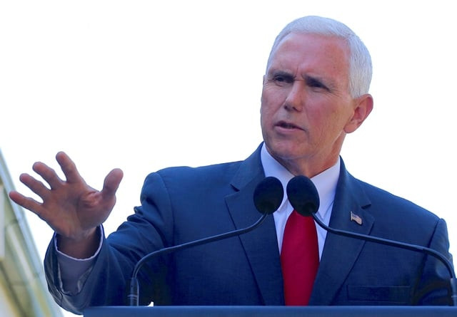u s vice president mike pence speaks during a media conference at admiralty house in sydney australia april 22 2017 photo reuters u s vice president mike pence speaks during a media conference at admiralty house in sydney australia april 22 2017 photo reuters