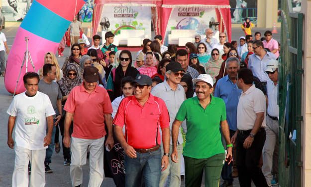 celebrities joined students and families to walk for a cause saturday morning photo athar khan express