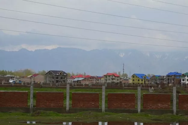 portion of a residential colony in a srinagar suburb built on paddy and wetland april 9 2017 photo reuters portion of a residential colony in a srinagar suburb built on paddy and wetland april 9 2017 photo reuters