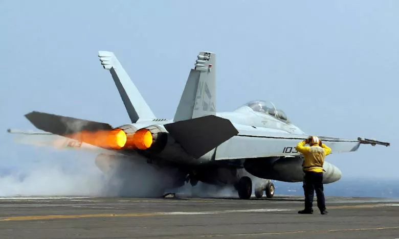 a us navy f18 fighter jet takes off from aircraft carrier uss carl vinson during a fonops in the south china sea photo reuters a us navy f18 fighter jet takes off from aircraft carrier uss carl vinson during a fonops in the south china sea photo reuters