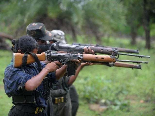 in this photograph taken on july 8 2012 indian maoists ready their weapons as they take part in a training camp in a forested area of bijapur district in the central indian state of chhattisgarh photo afp in this photograph taken on july 8 2012 indian maoists ready their weapons as they take part in a training camp in a forested area of bijapur district in the central indian state of chhattisgarh photo afp