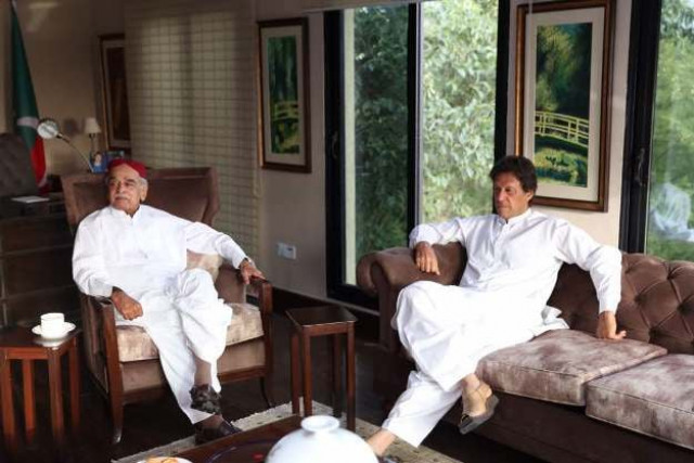 khar and imran meeting at the latter 039 s bani gala residence photo facebook