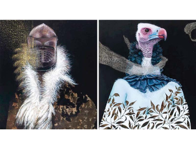 on canvas artworks inspired by idea of duality and life on canvas artworks inspired by idea of duality and life