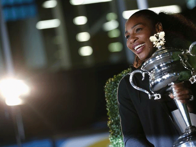 serena williams of the us poses with the women 039 s singles trophy after winning her final match photo reuters serena williams of the us poses with the women 039 s singles trophy after winning her final match photo reuters