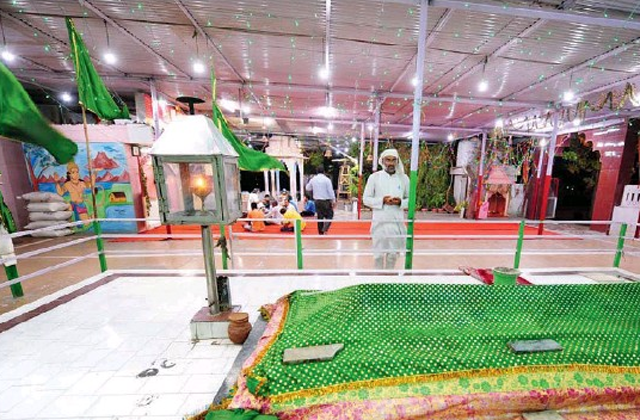 the integrated shine of sayyed darbar and sankat mochan vir hanuman mandir are two structures that aren 039 t even separated by a wall photo toi