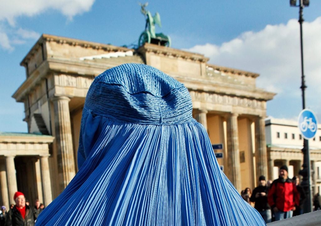 germany 039 s new law on facial coverings falls short of a total ban in public places demanded by right wing parties photo afp