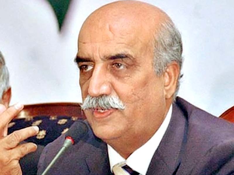 opposition leader khurshid shah