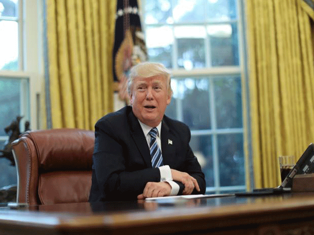 us president donald trump speaks during an interview with reuters in the oval office of the white house in washington us april 27 2017 photo reuters