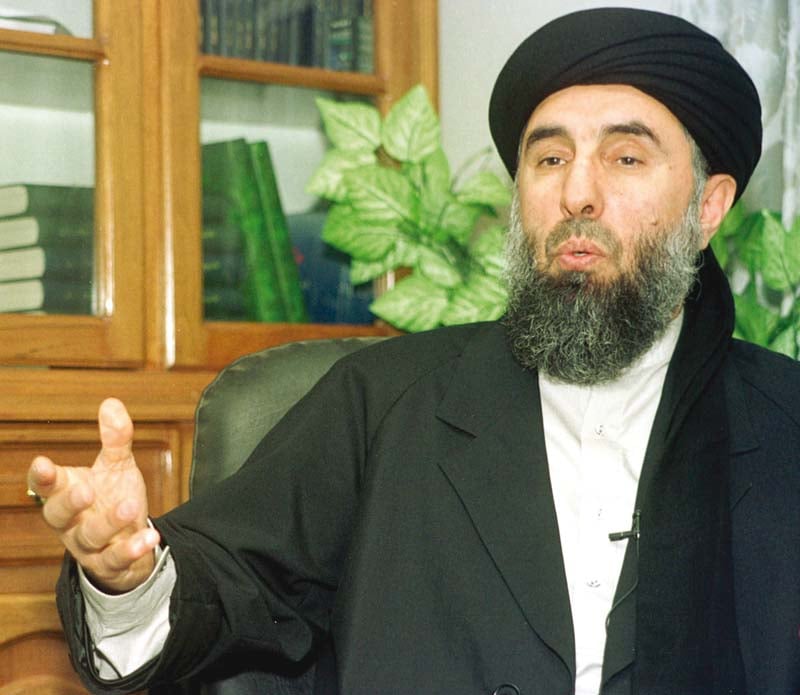 gulbuddin hekmatyar photo file