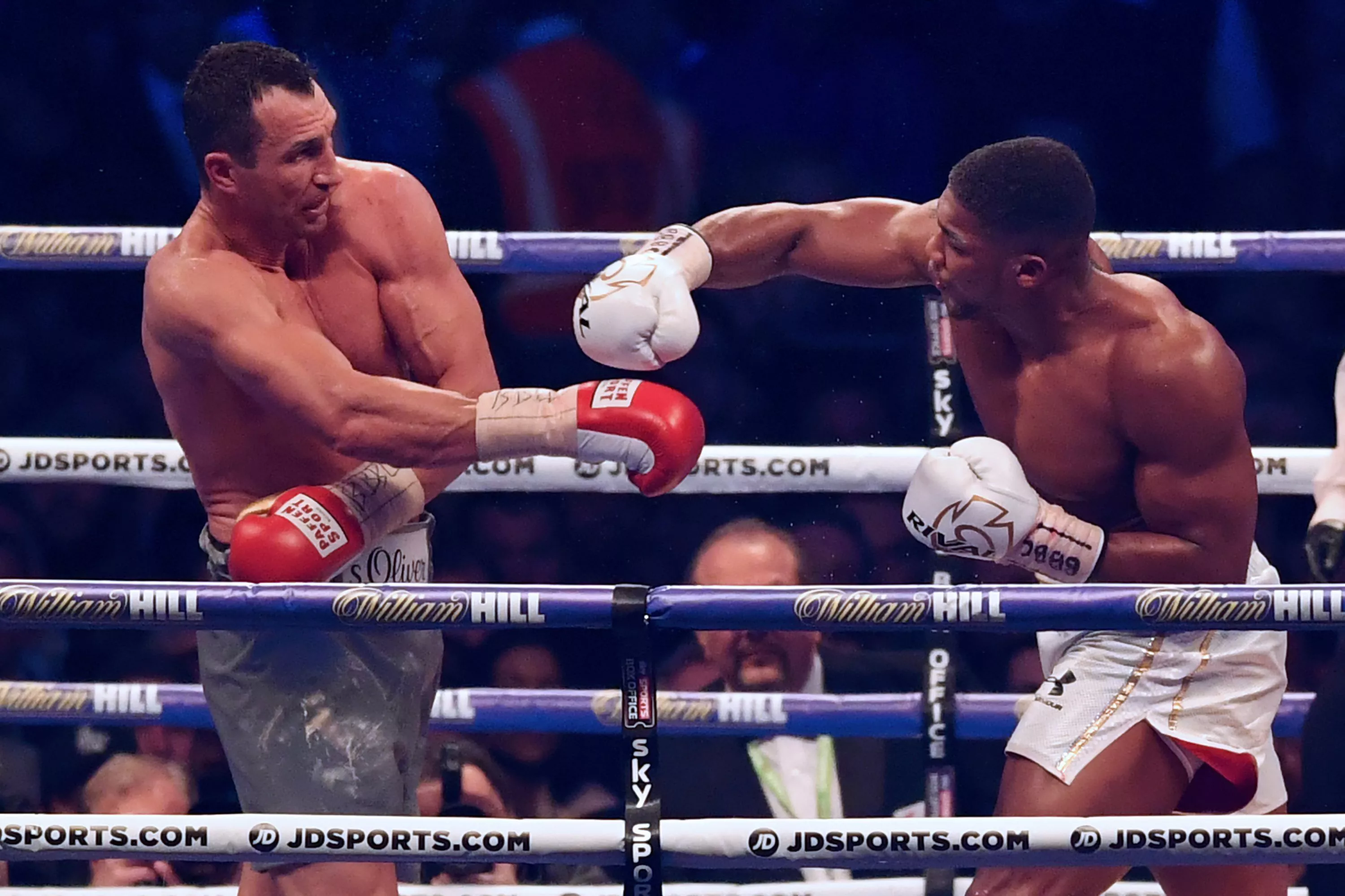 fight for the ages in a wildly exciting fight which swung one way and then the other joshua sealed victory during a thunderous 11th round photo afp fight for the ages in a wildly exciting fight which swung one way and then the other joshua sealed victory during a thunderous 11th round photo afp