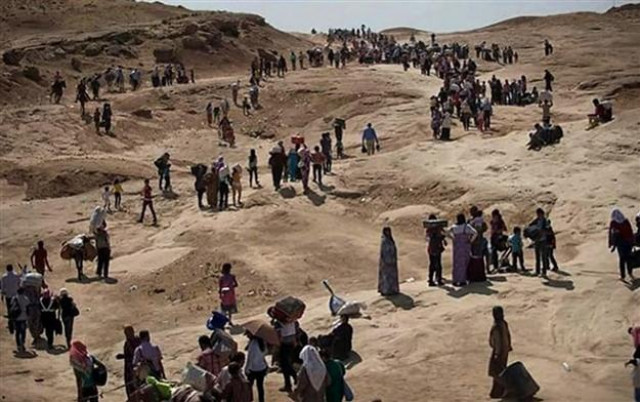 yazidis who could leave sinjar iraq fled to the refugee camps of lebanon jordan and elsewhere in the region around 50 families came to armenia photo afp yazidis who could leave sinjar iraq fled to the refugee camps of lebanon jordan and elsewhere in the region around 50 families came to armenia photo afp